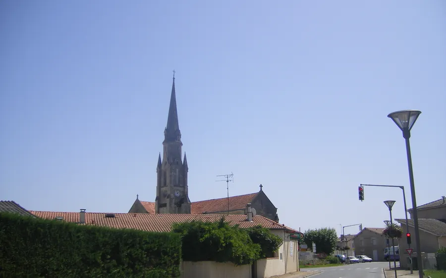 Vue de Le Barp