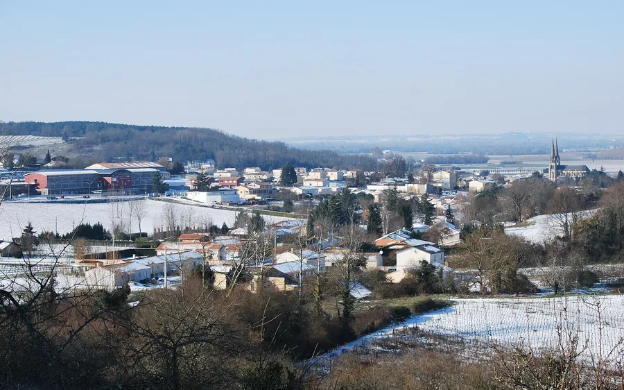 Vue de Branne