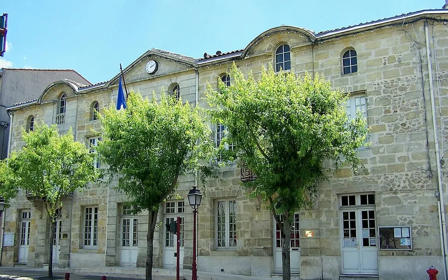 Vue de Castres-Gironde