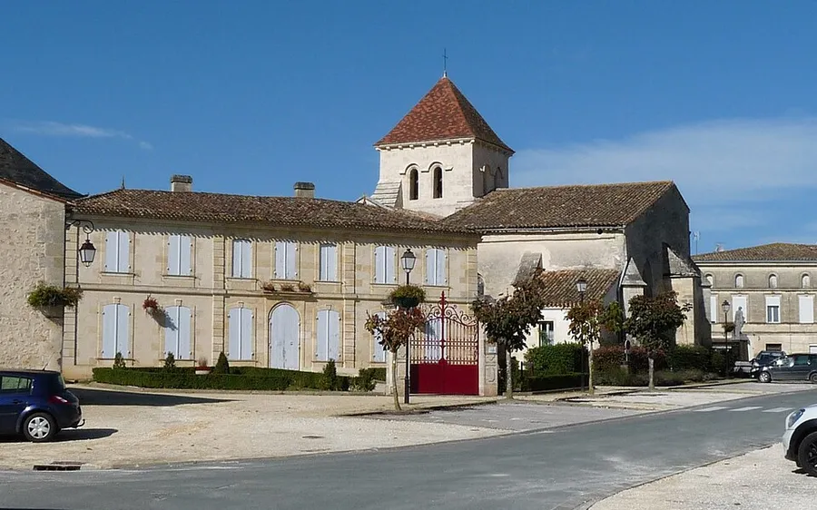 Vue de Saint-Christoly-de-Blaye