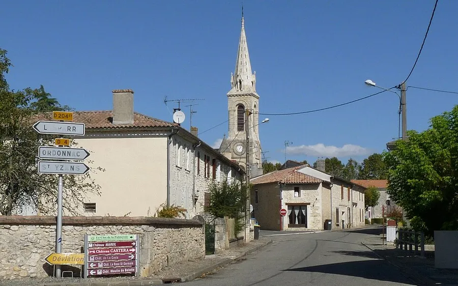 Vue de Saint-Germain-d'Esteuil