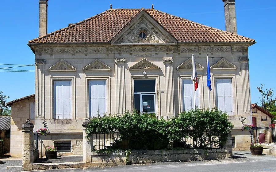 Vue de Saint-Quentin-de-Baron