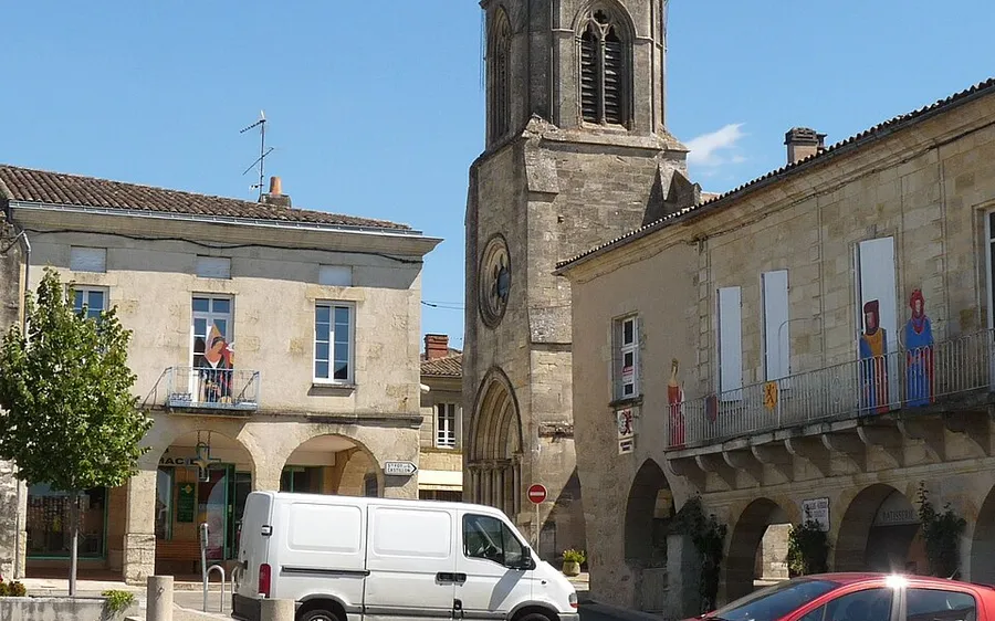 Vue de Sauveterre-de-Guyenne